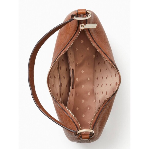 New Kate Spade Weston Shoulder Bag Pebble Leather Warm Gingerbread - Picture 4 of 4